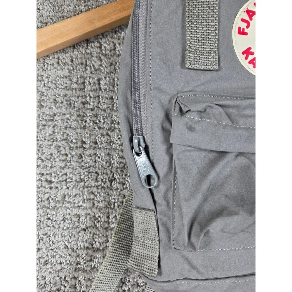 Fjallraven Kanken Mini Backpack Gray Classic‎ School Bag Canvas